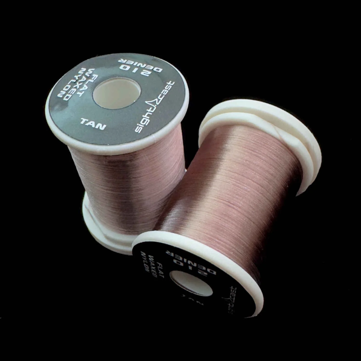 Fly Tying Thread - Flat Waxed Nylon 210 Denier - Tan