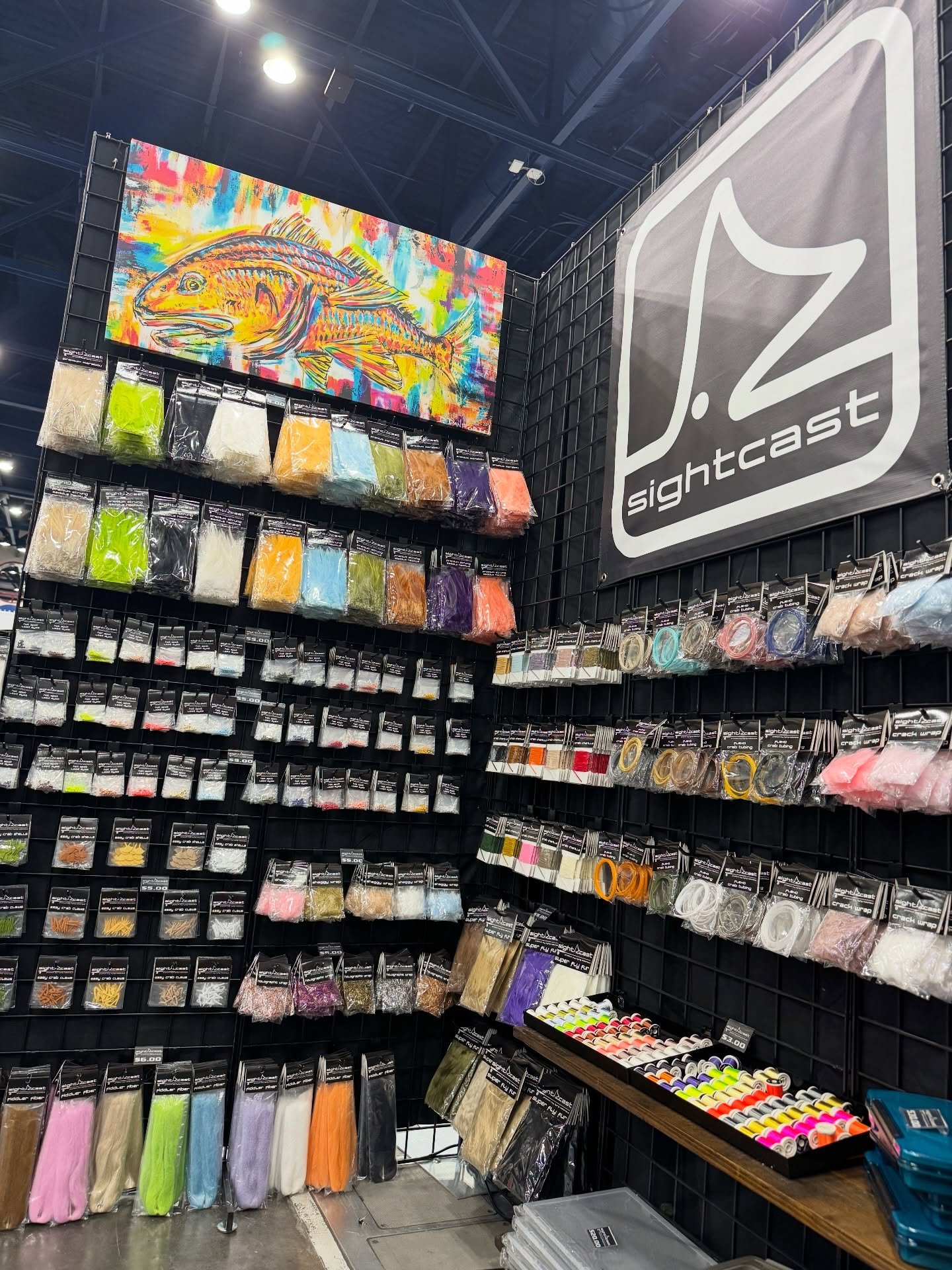 If you&rsquo;re walking the floor today at the @houston_fishing_show , make sure you swing by our booth and check out our full lineup of premium fly tying materials.

Whether you&rsquo;re tying for redfish, trout, snook, or tarpon &mdash; we&rsquo;ve