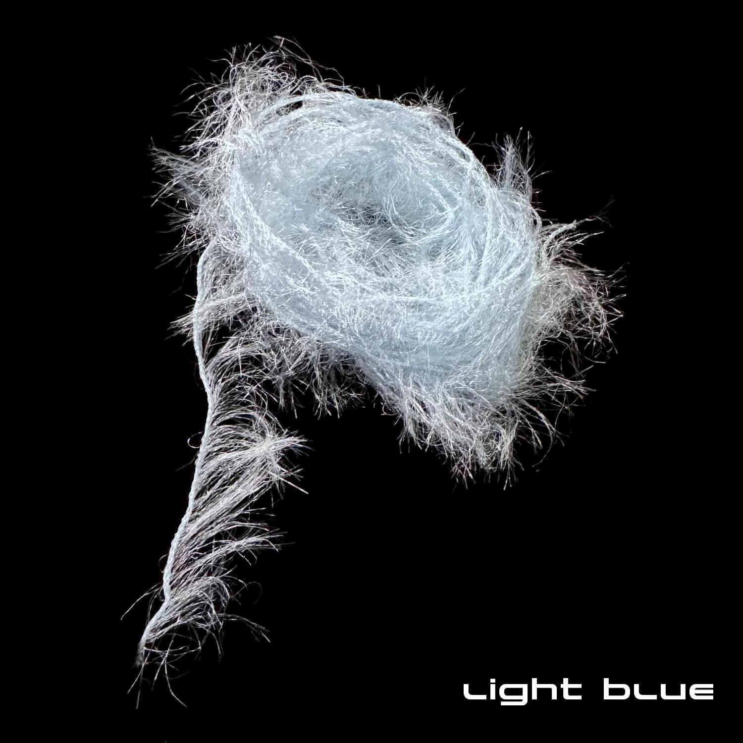 Shaggy Wrap - Fly Tying Material - Light Blue