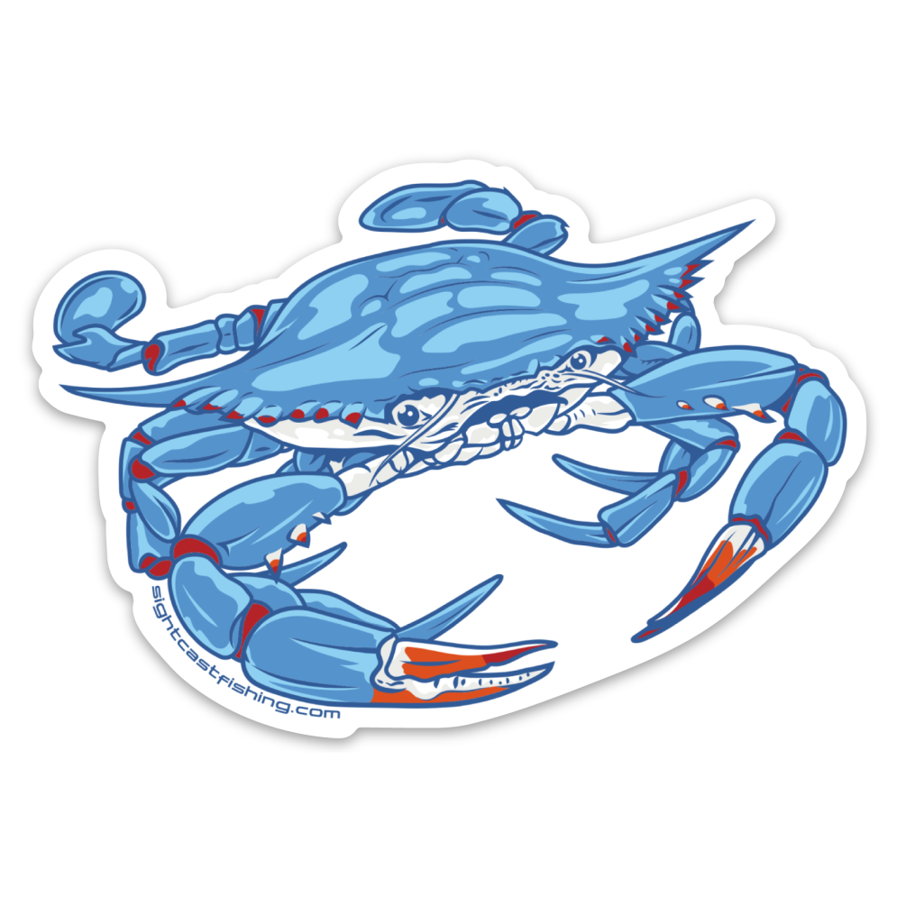Blue Crab Fly Fishing Decal.png