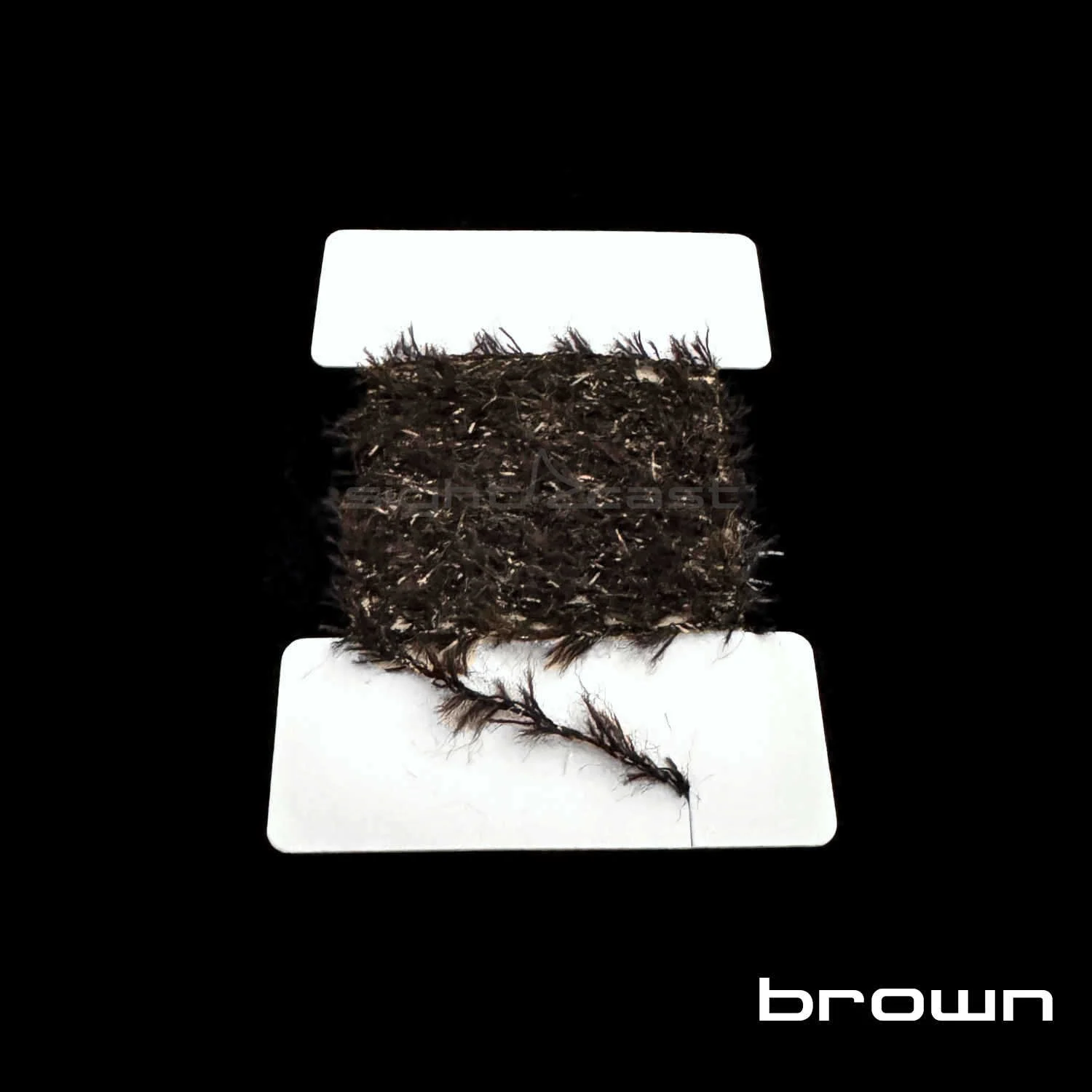 Fuzzy Chenille - Fly Tying Material - Brown.JPG