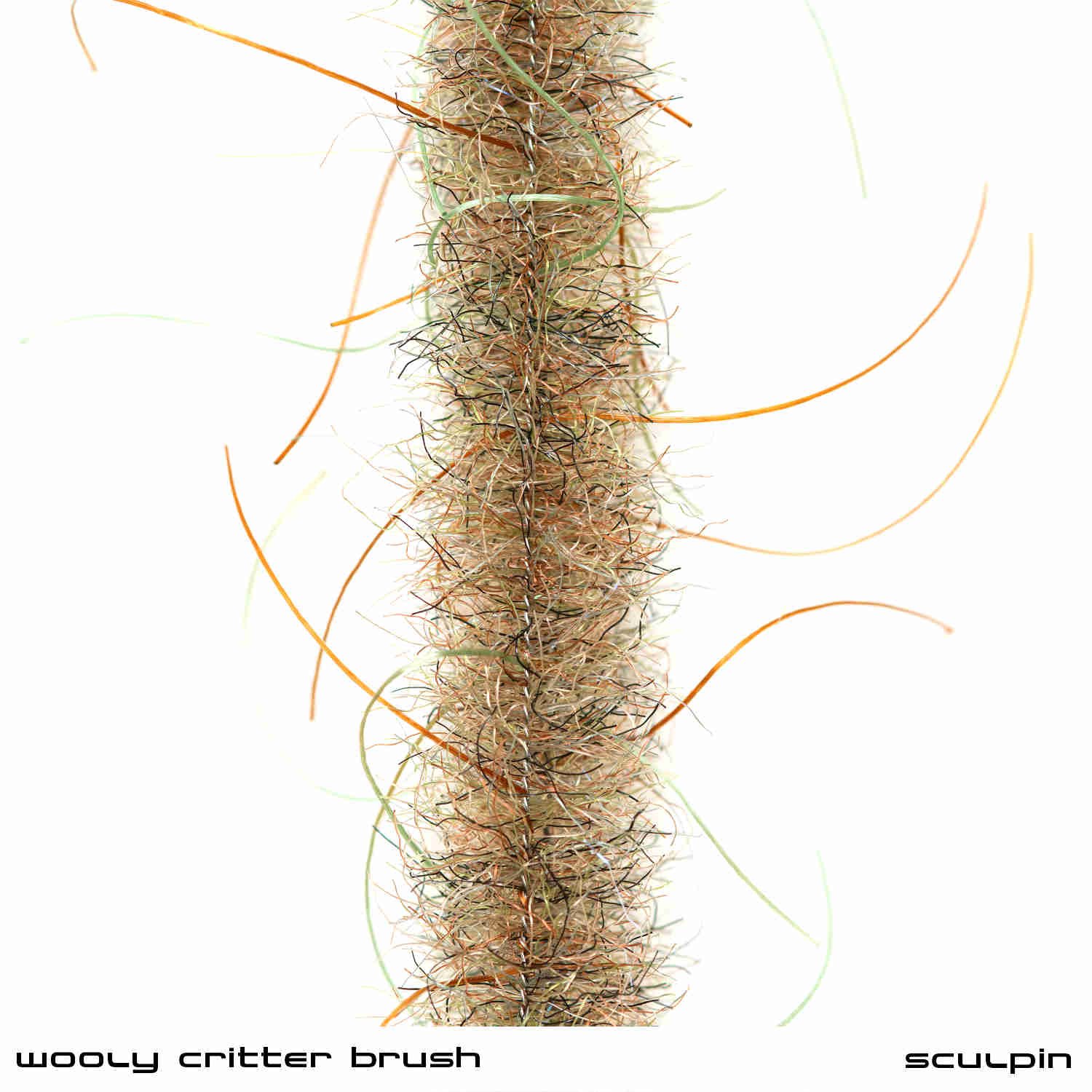 EP Wooly Critter Brush - Sculpin - Fly Tying Materials..jpg