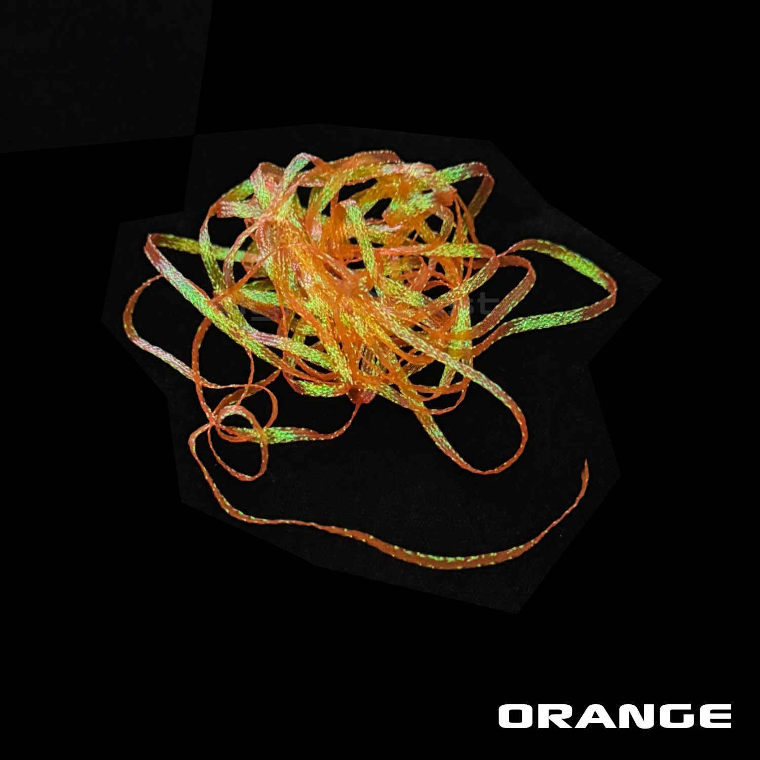 Flats Braid - Fly Tying Materials - Orange.JPG