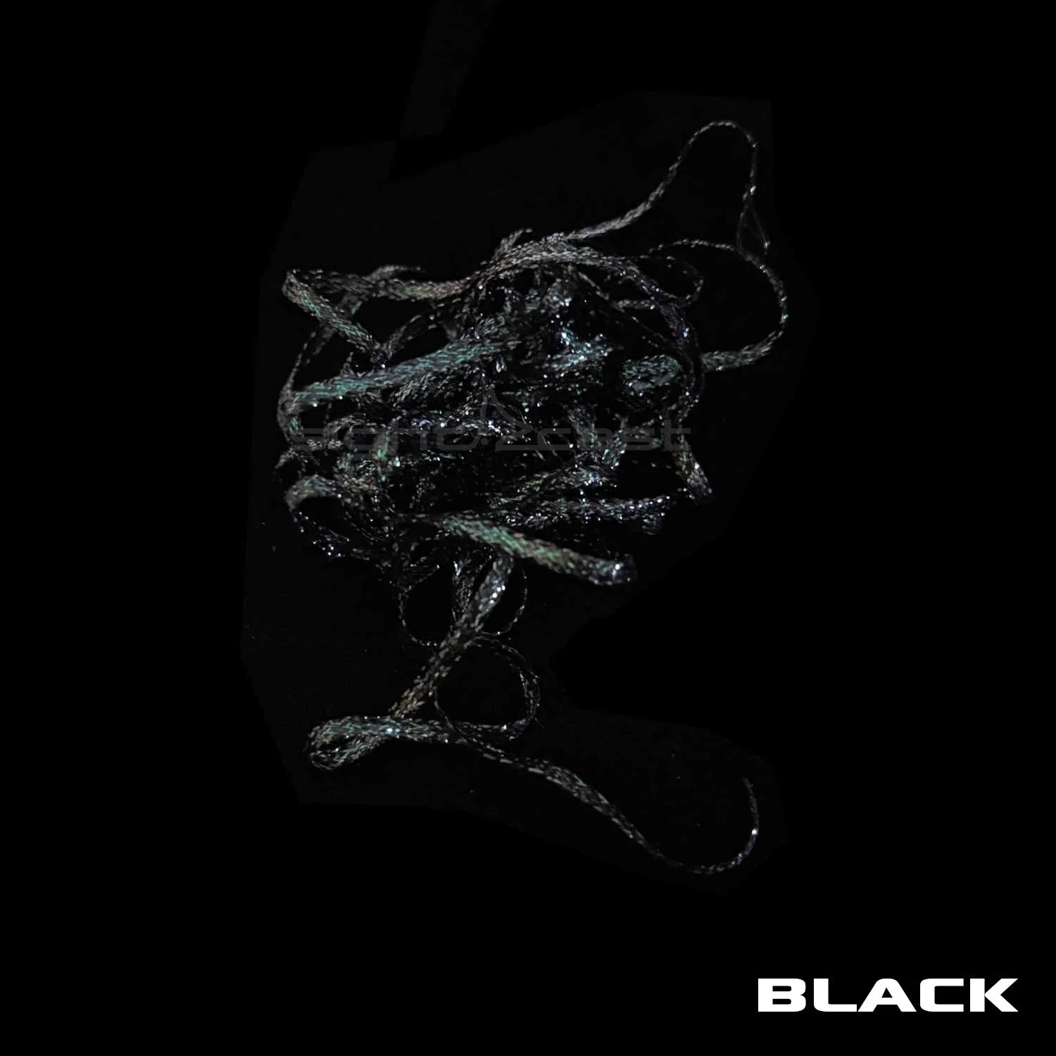 Flats Braid - Fly Tying Materials - Black.JPG