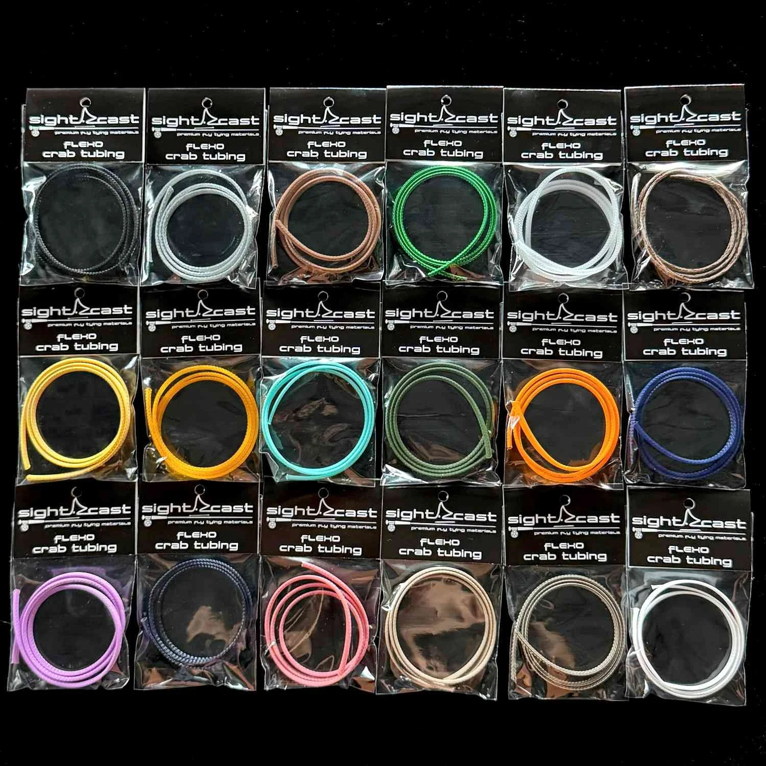 Flex Crab Tubing - Fly Tying Materials  - Tying Flexo Crab