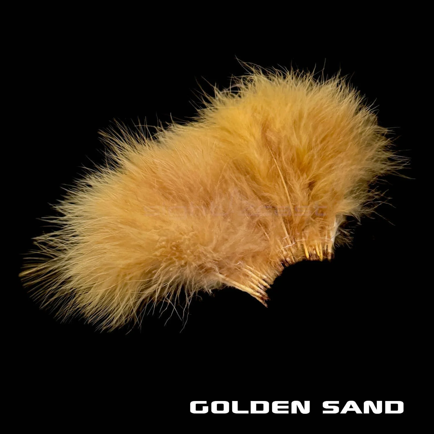 Premium Marabou - Fly Tying Materials - Golden Sand.JPG