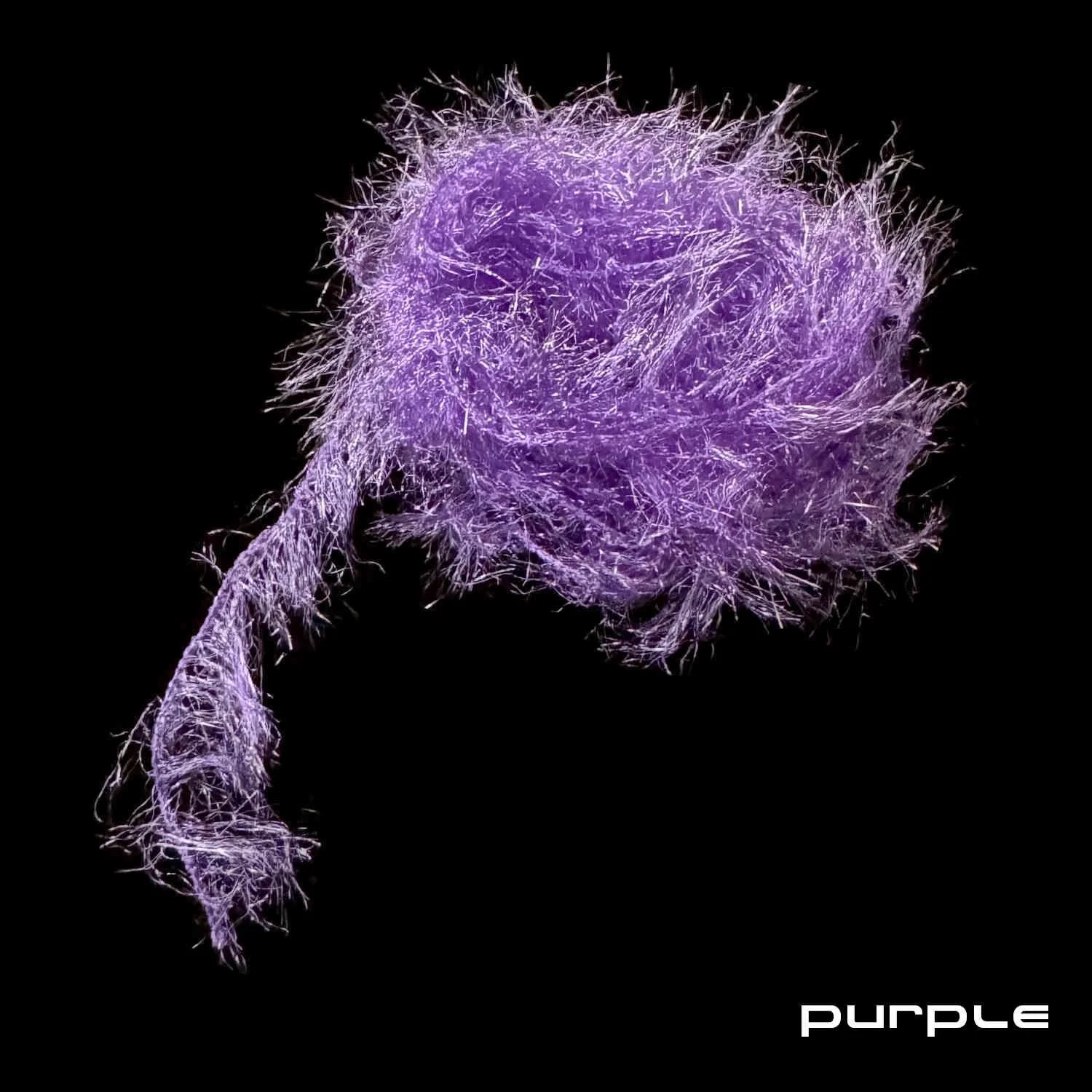 Shaggy Wrap - Fly Tying Material - Purple