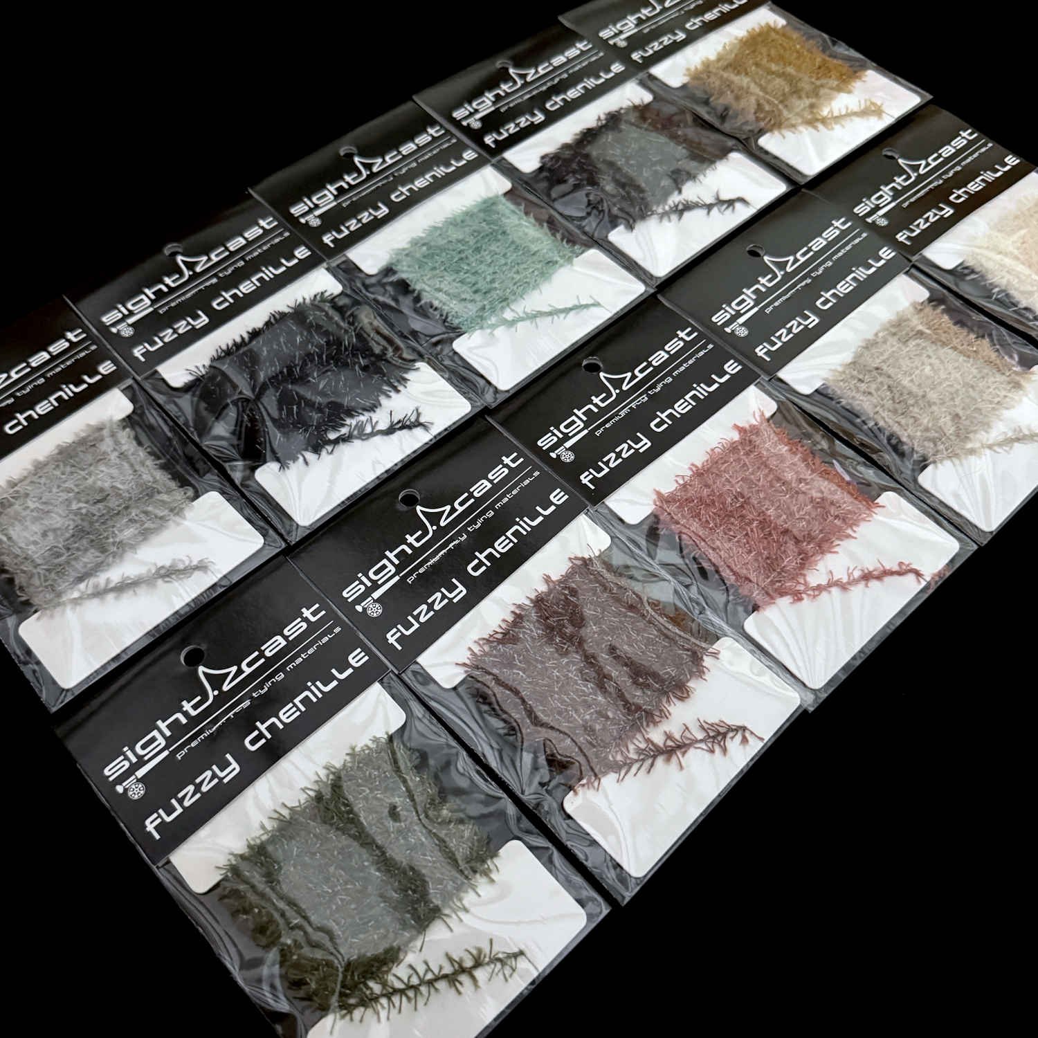 Fuzzy Chenille - Fly Tying Material - Group 1.JPG