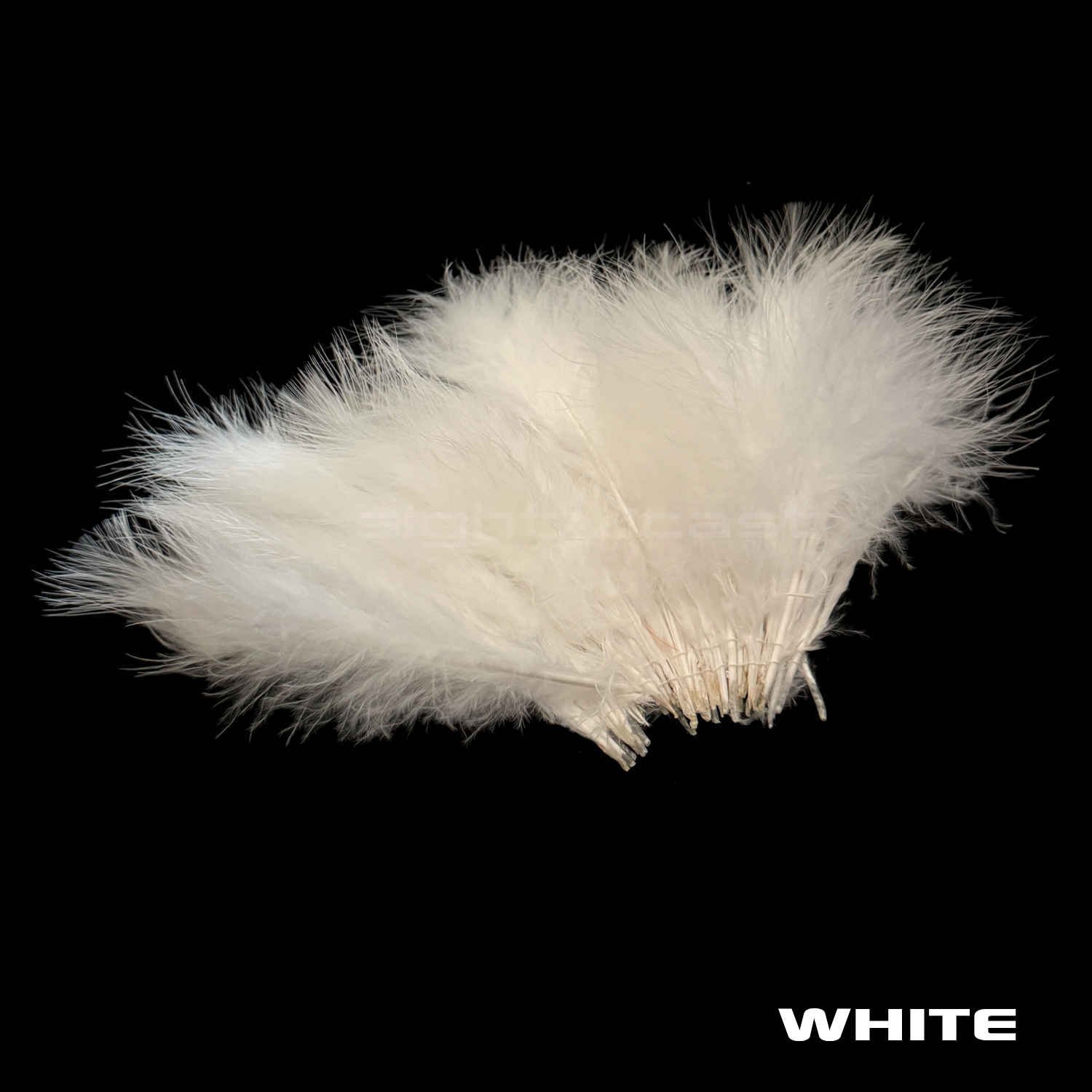 Premium Marabou - Fly Tying Materials - White.JPG
