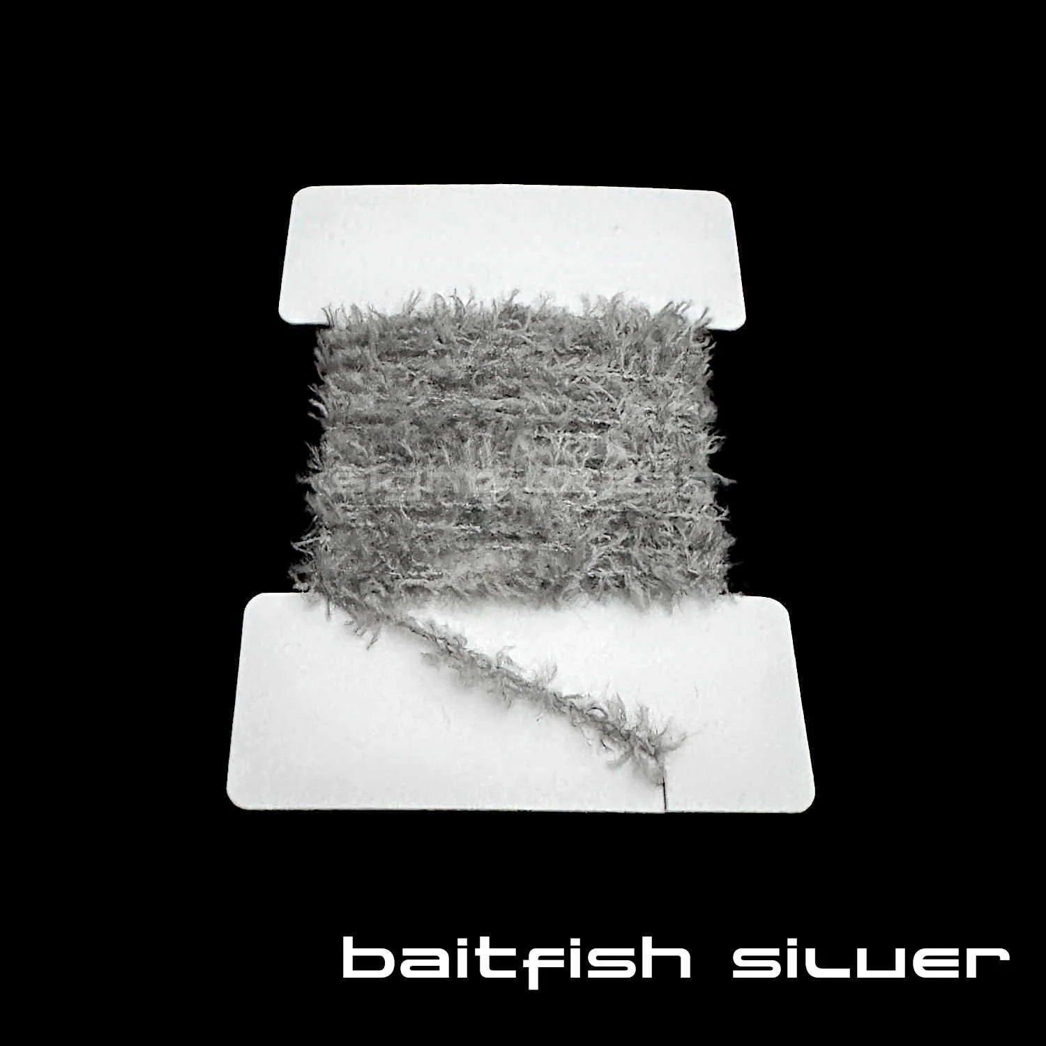 Fuzzy Chenille - Fly Tying Material - Baitfish Silver.JPG