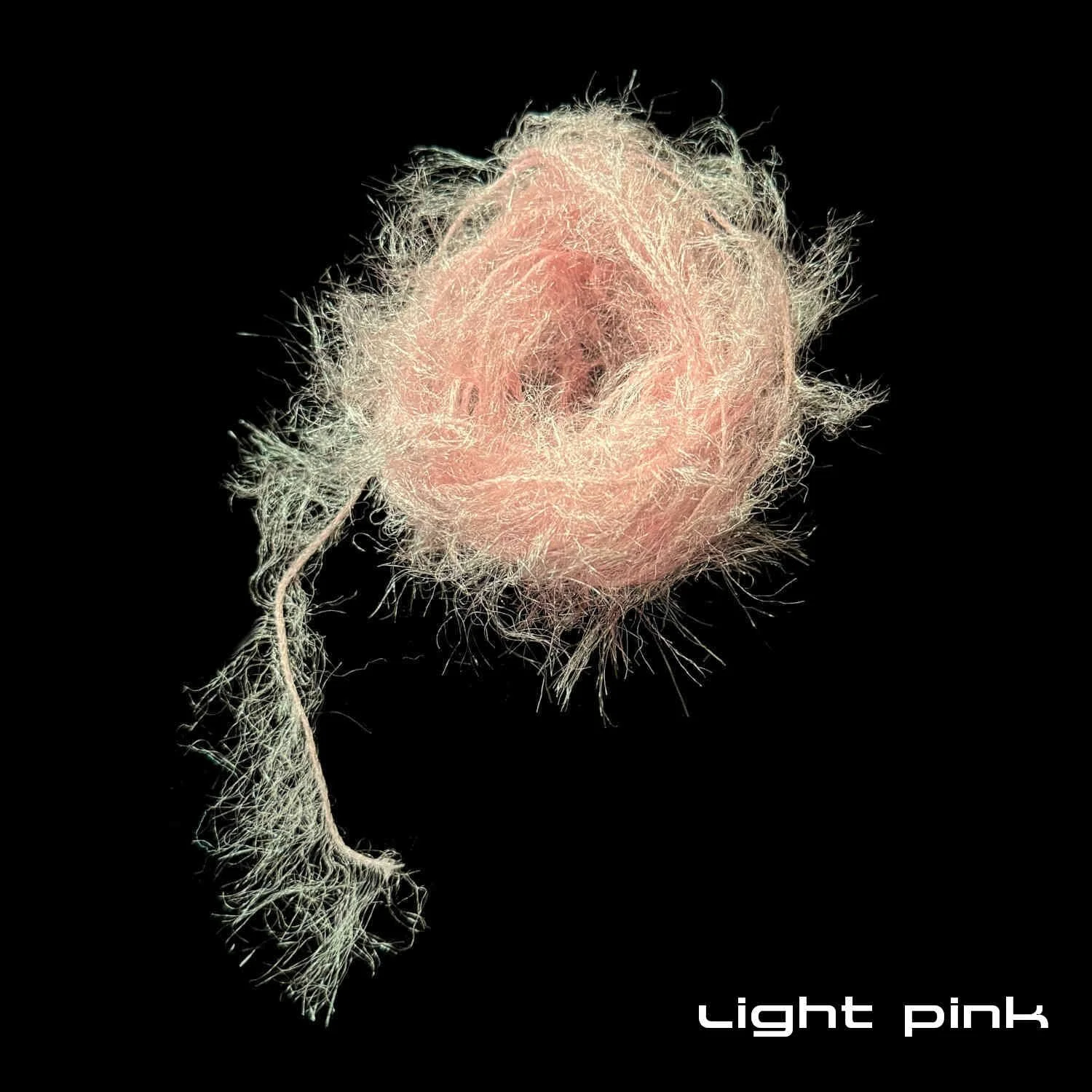 Shaggy Wrap - Fly Tying Material - Light Pink