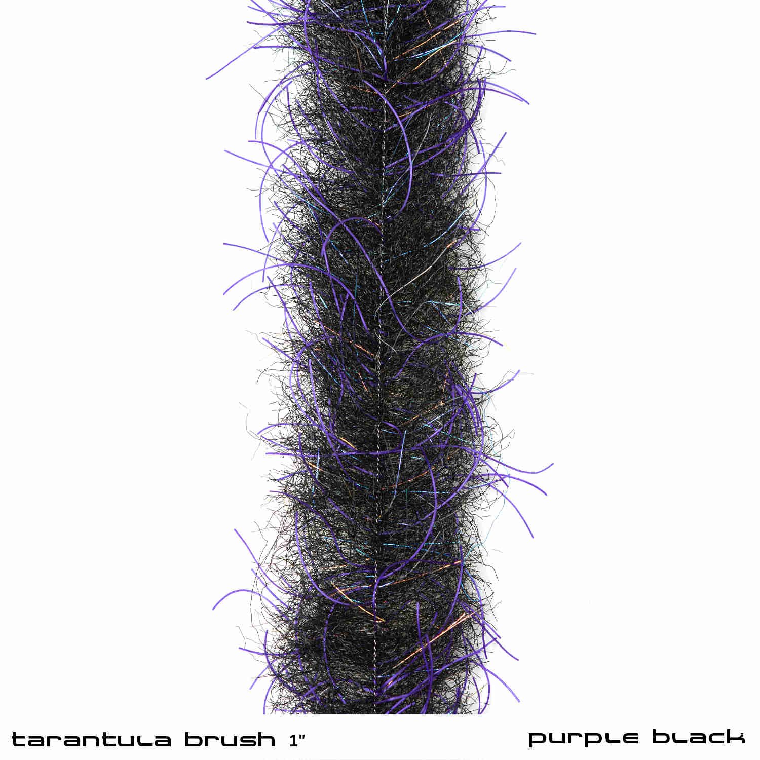 EP Tarantula Brush 1 - Purple Black - Fly Tying Materials..jpg