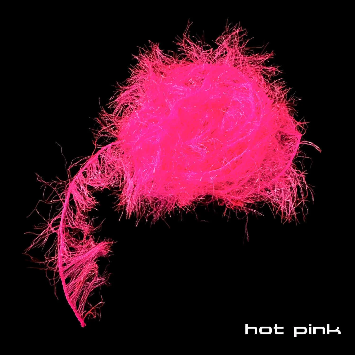 Shaggy Wrap - Fly Tying Material - Hot Pink