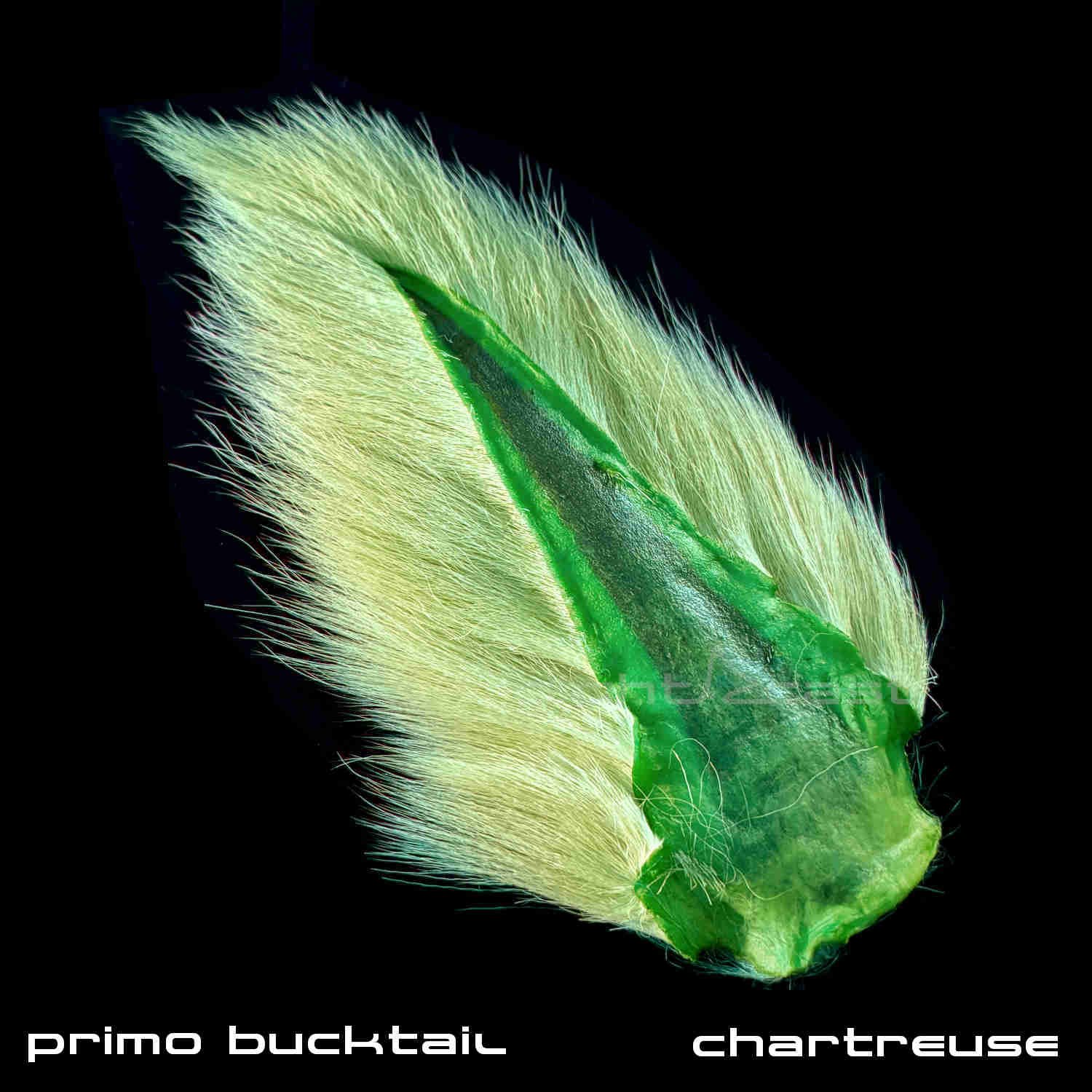 Primo Bucktail - Chartreuse - Fly Tying Material