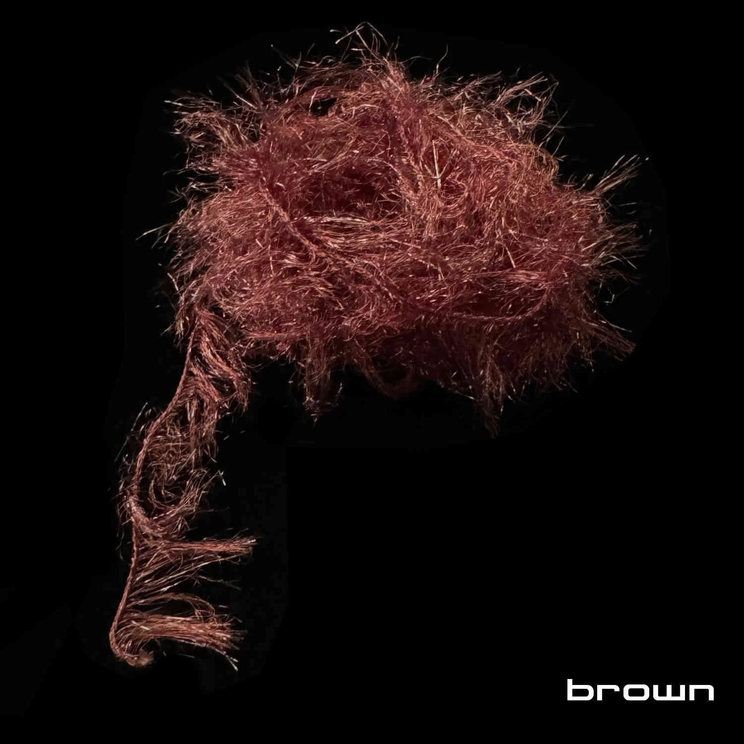 Shaggy Wrap - Fly Tying Material - Brown