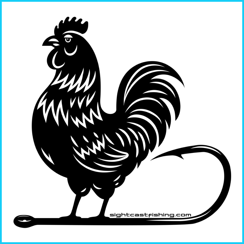 Hackle on a Hook Fly Fishing Sticker.png