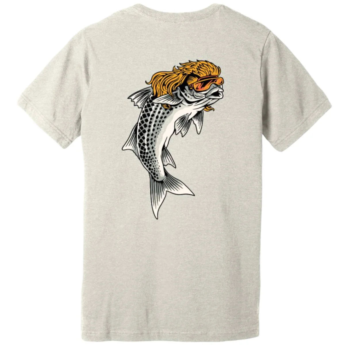 Mullet Party - Fly Fishing T-Shirt (back).jpg