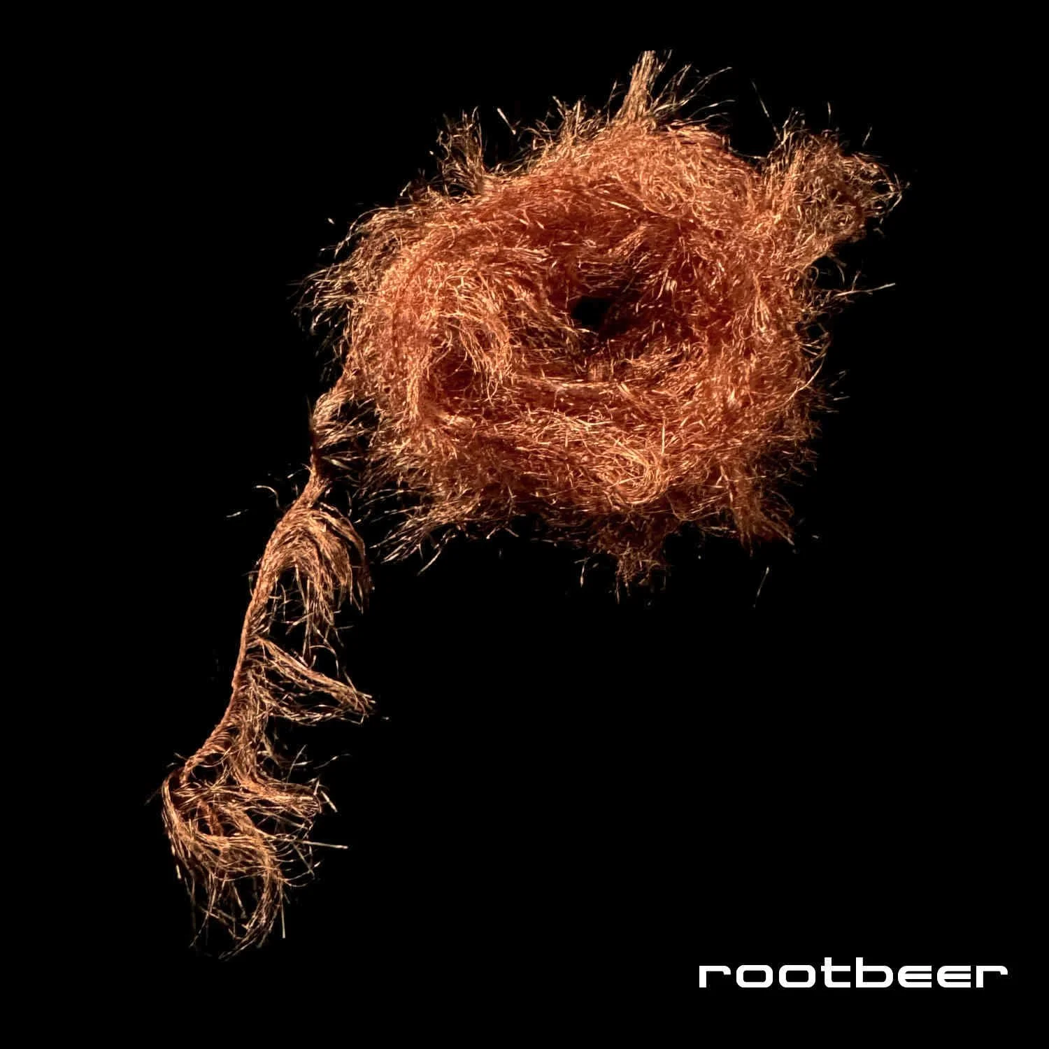 Shaggy Wrap - Fly Tying Material - Rootbeer