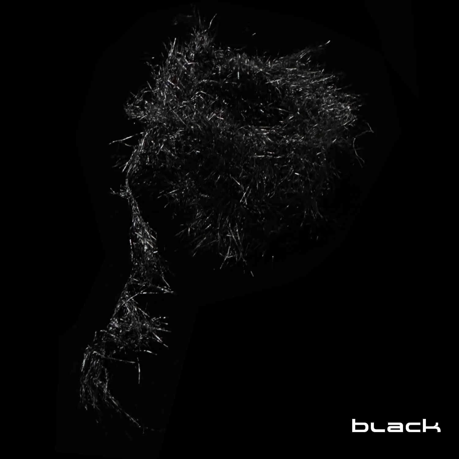 Shaggy Wrap - Fly Tying Material - Black