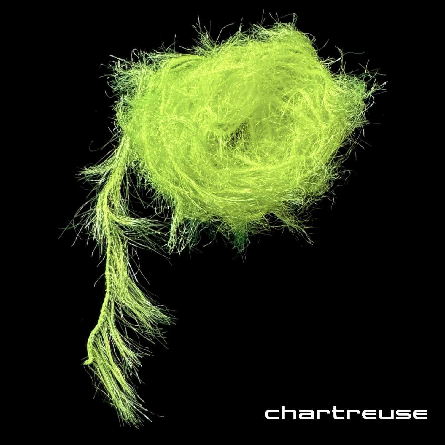 Shaggy Wrap - Fly Tying Material - Chartreuse