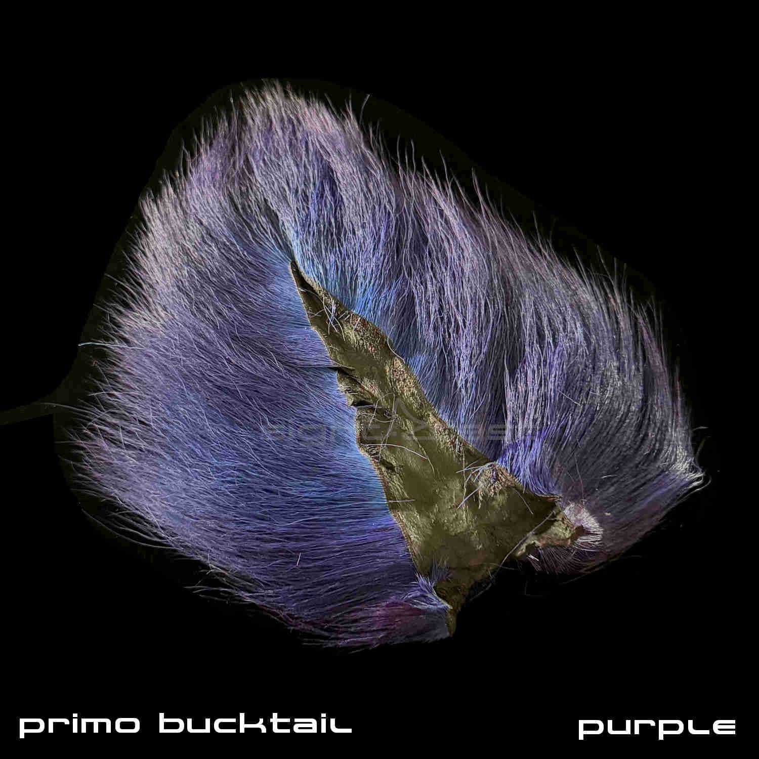 Primo Bucktail - Purple - Fly Tying Material