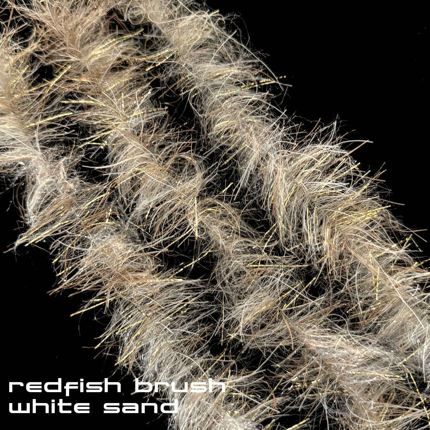 Redfish Brush - Fly Tying Material - White Sand.JPG