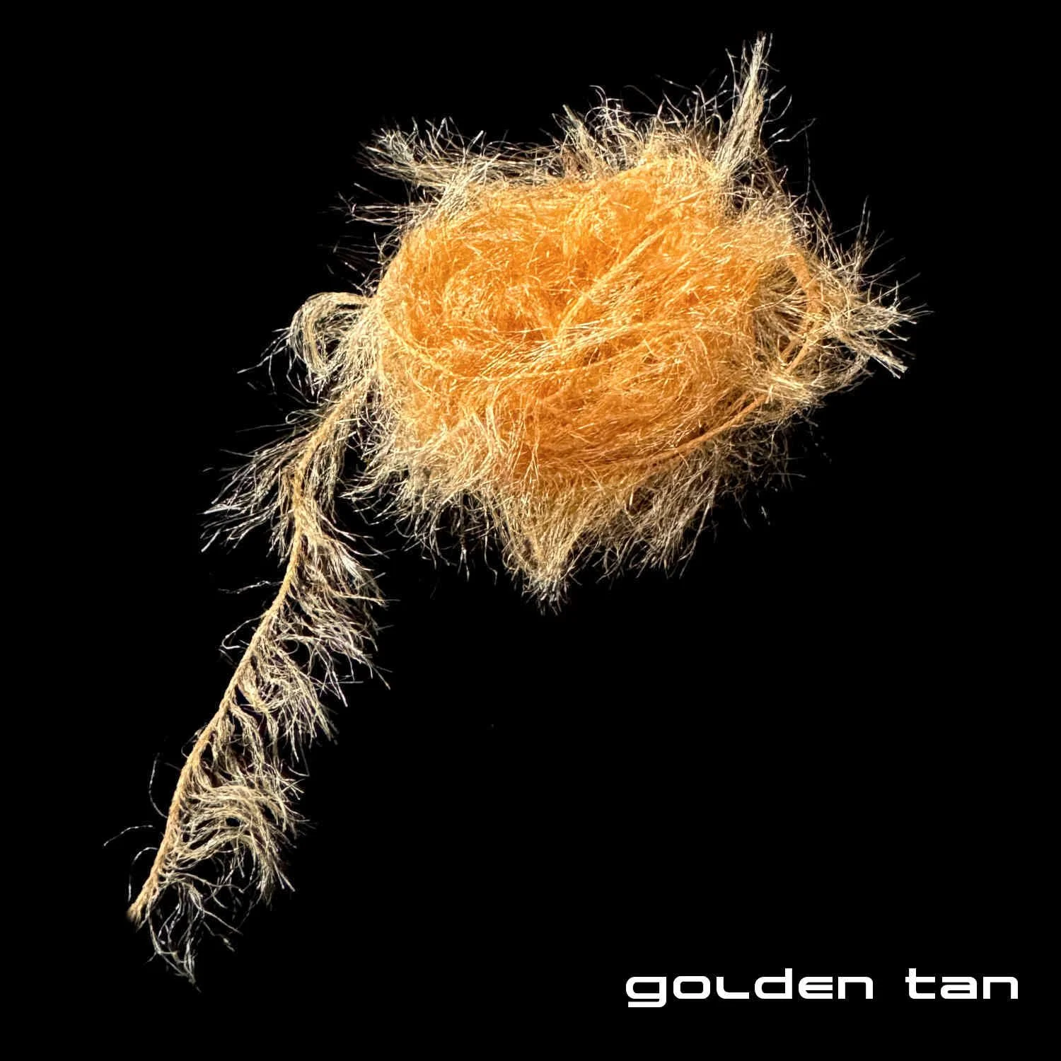 Shaggy Wrap - Fly Tying Material - Golden Tan