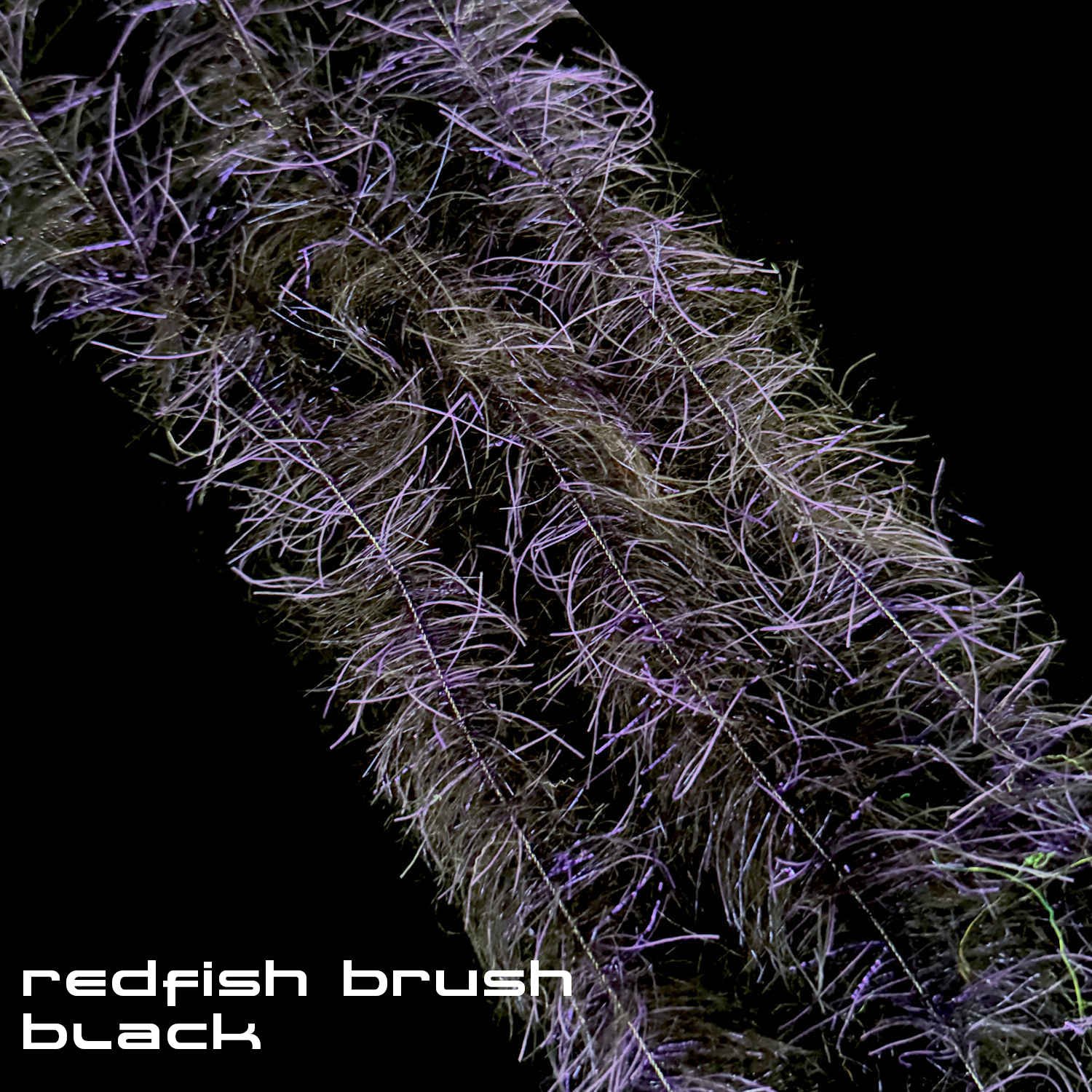 Redfish Brush - Fly Tying Material - Black.JPG