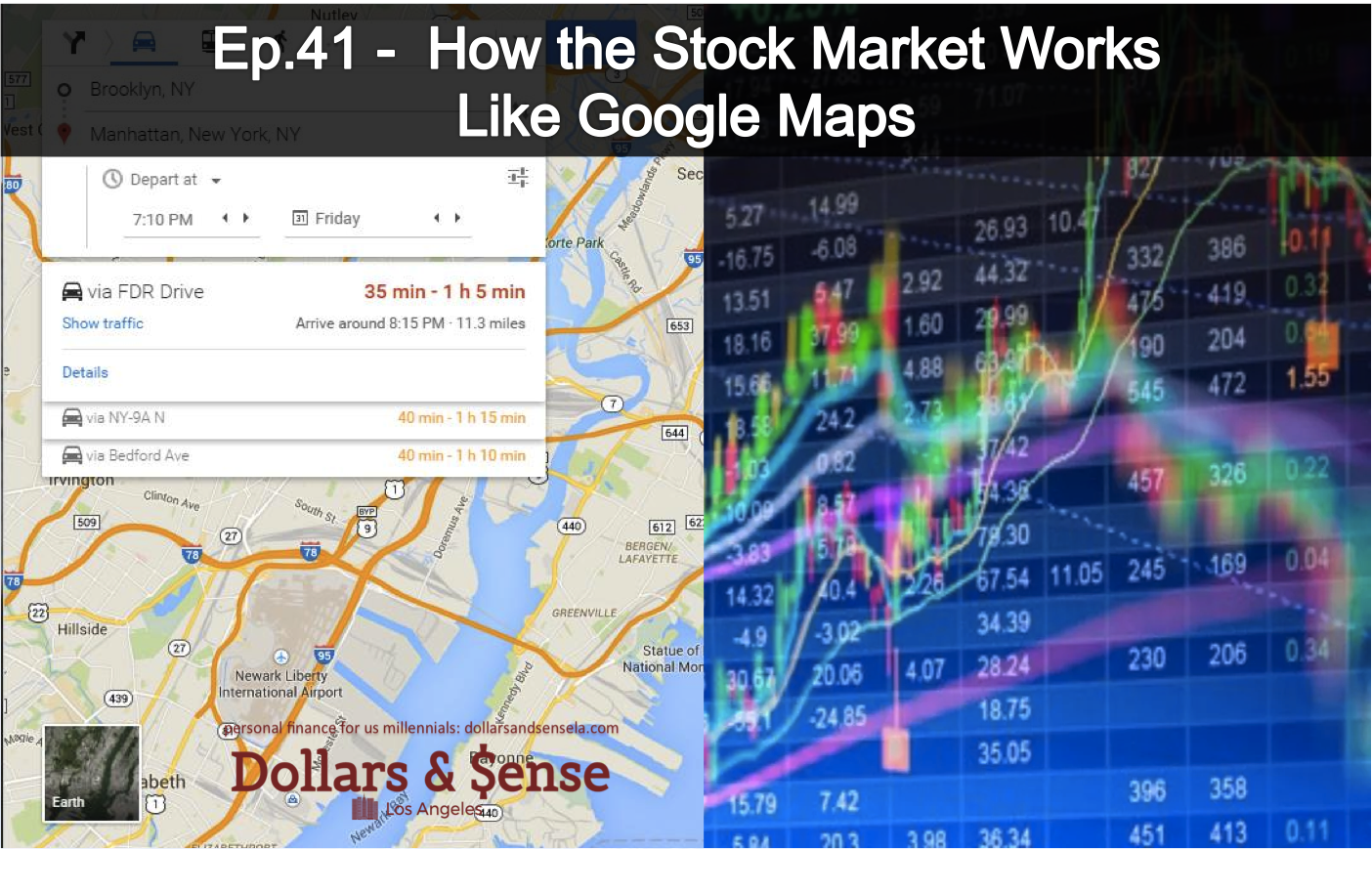 Ep.41 - How The Stock Market Works Like Google Maps (3 Minute Read)