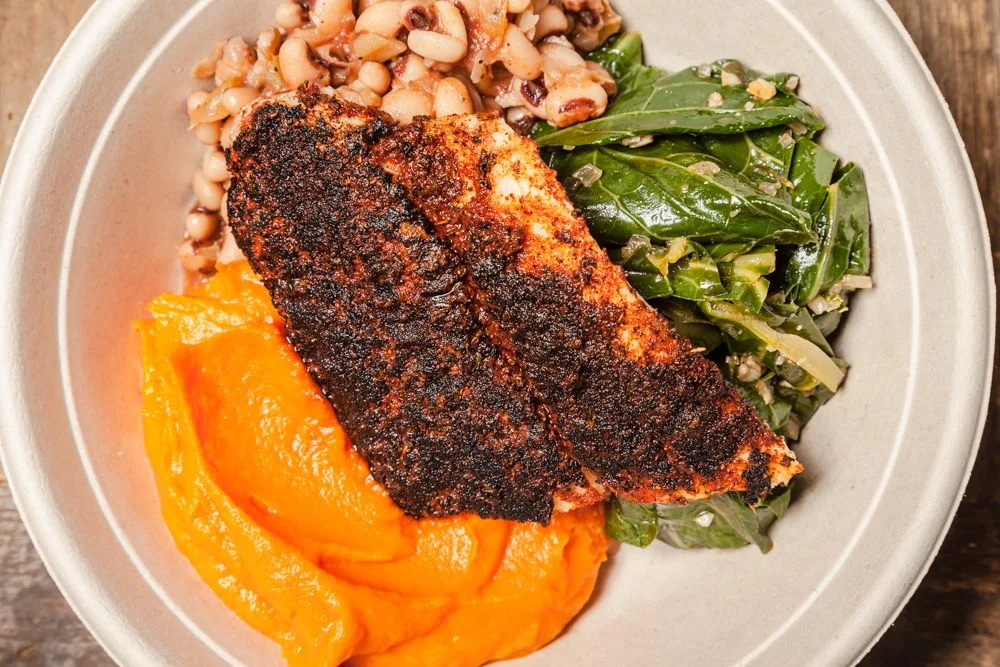 Cajun Blackened Fish Plate