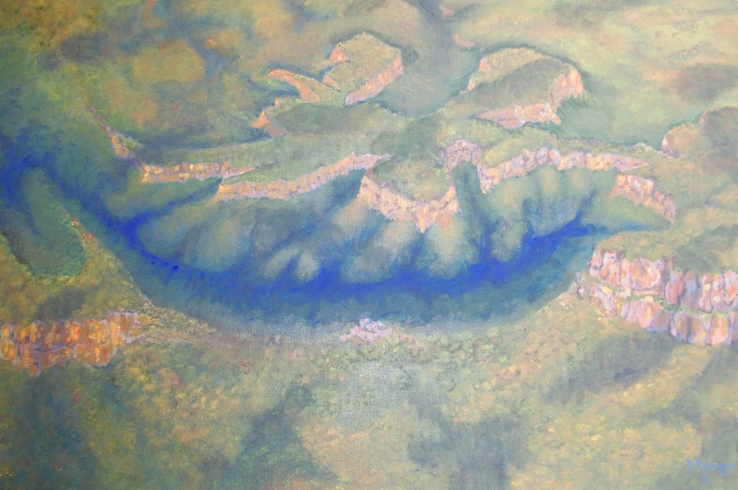 Dirk Romeyn - Cedar Creek Below (Sold)