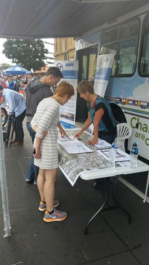 POPULAR: An earlier showcase found Aucklanders were keen to learn about CRL