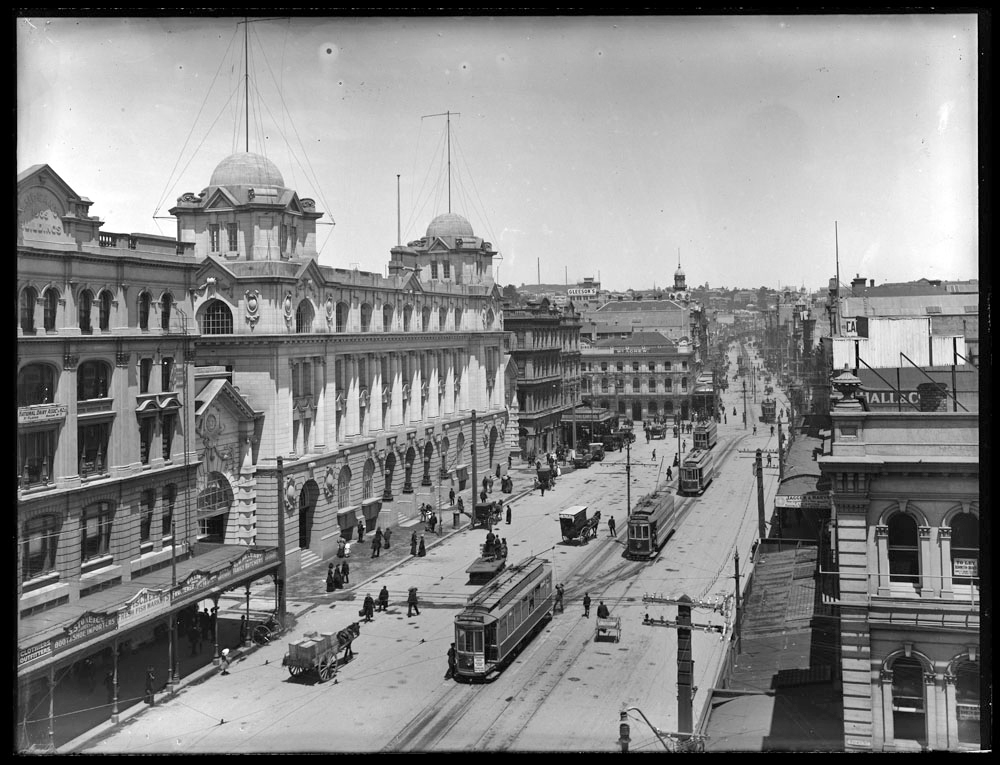 HERITAGE: The CPO building (now the Britomart Transport Centre) was opened in 1912 (Photo: Sir George Grey Special Collections, Auckland Libraries, 1-W1533)