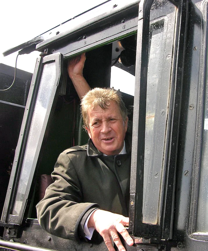 DRIVER: Long-time local government representative Mike Lee fought for rail electrification and major improvements in public transport