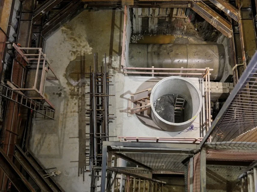 CRL shaft work