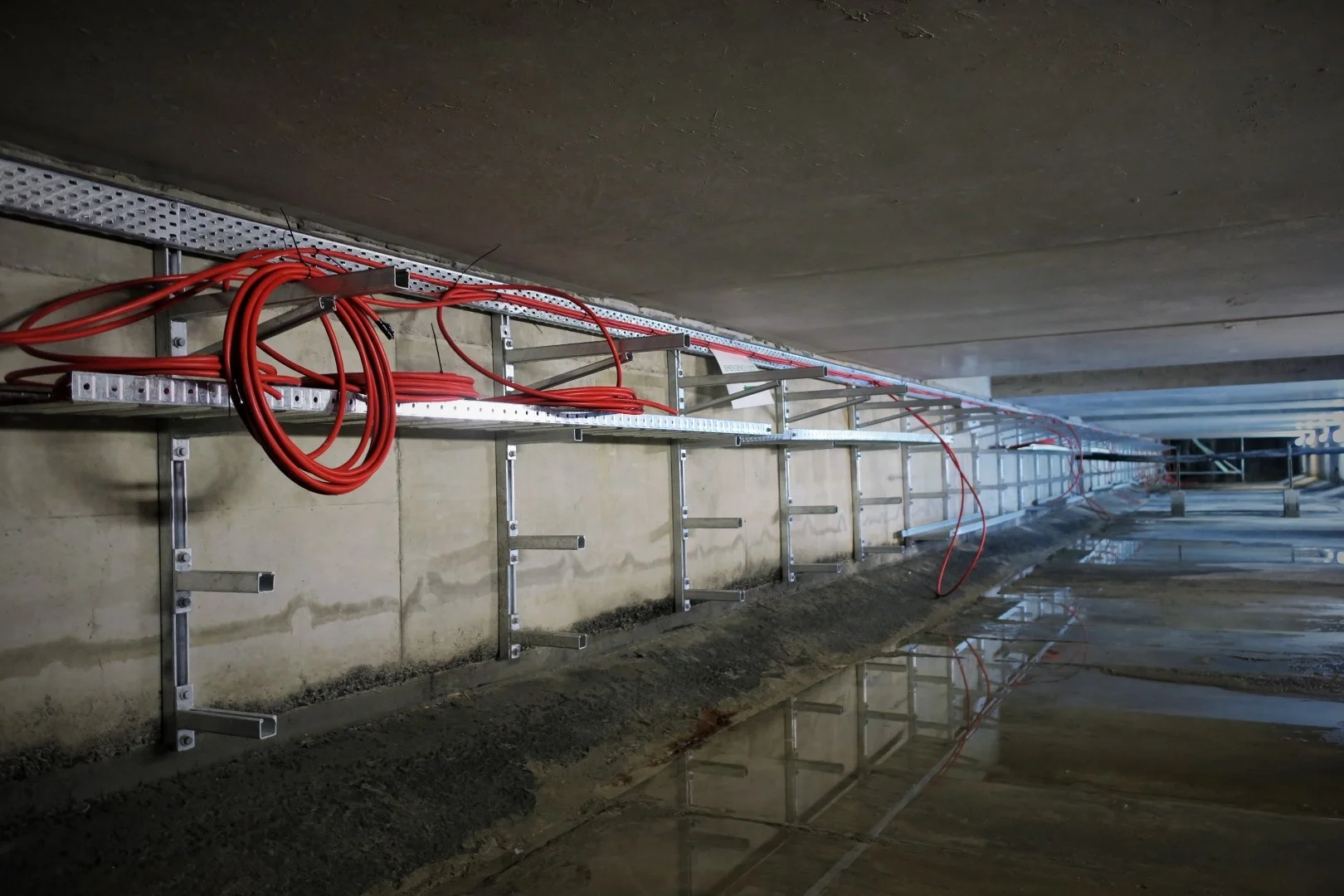 CRL construction work inside the Chief Post Office.