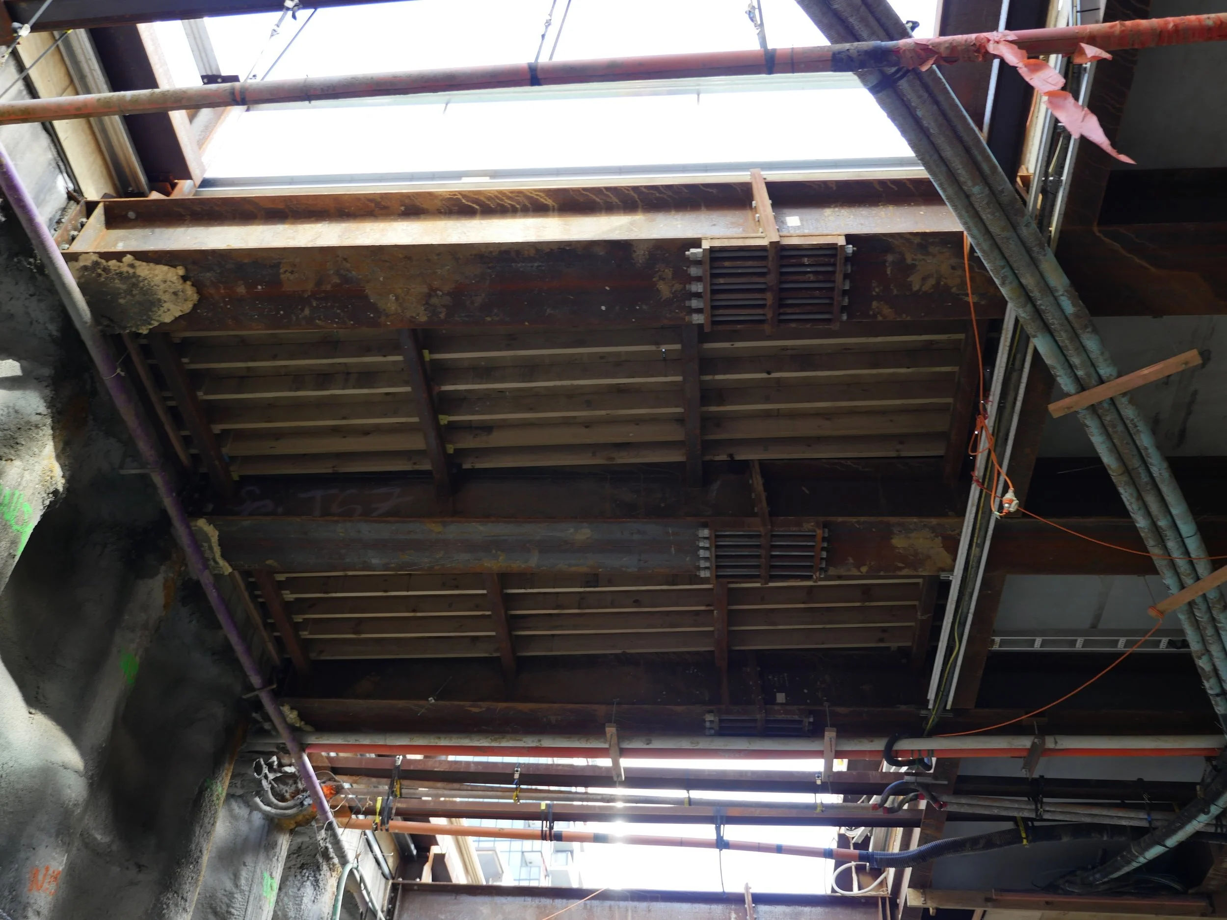 CRL trench construction Albert Street