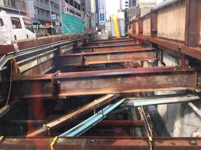  CRL trench construction Albert Street 