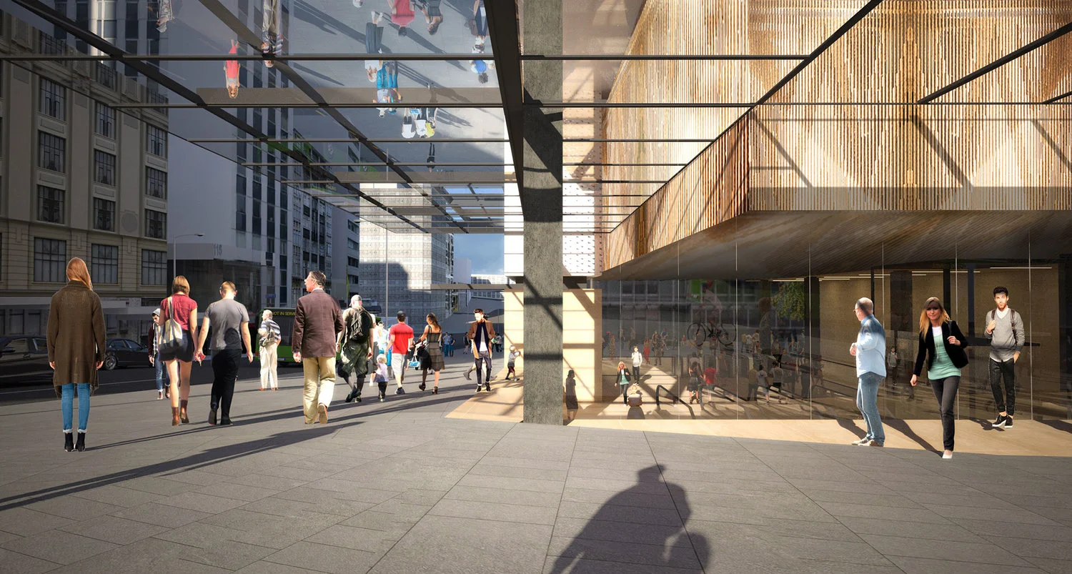 CRL’s Aotea Station concept design