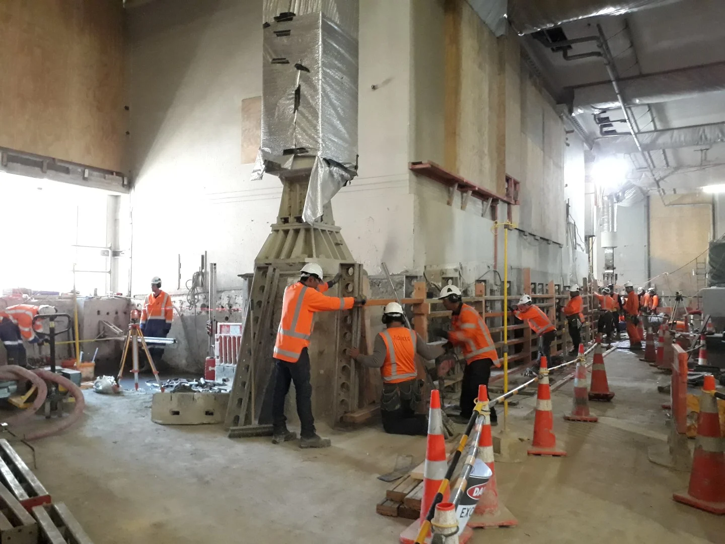 CRL construction inside the Chief POst Office March 2018