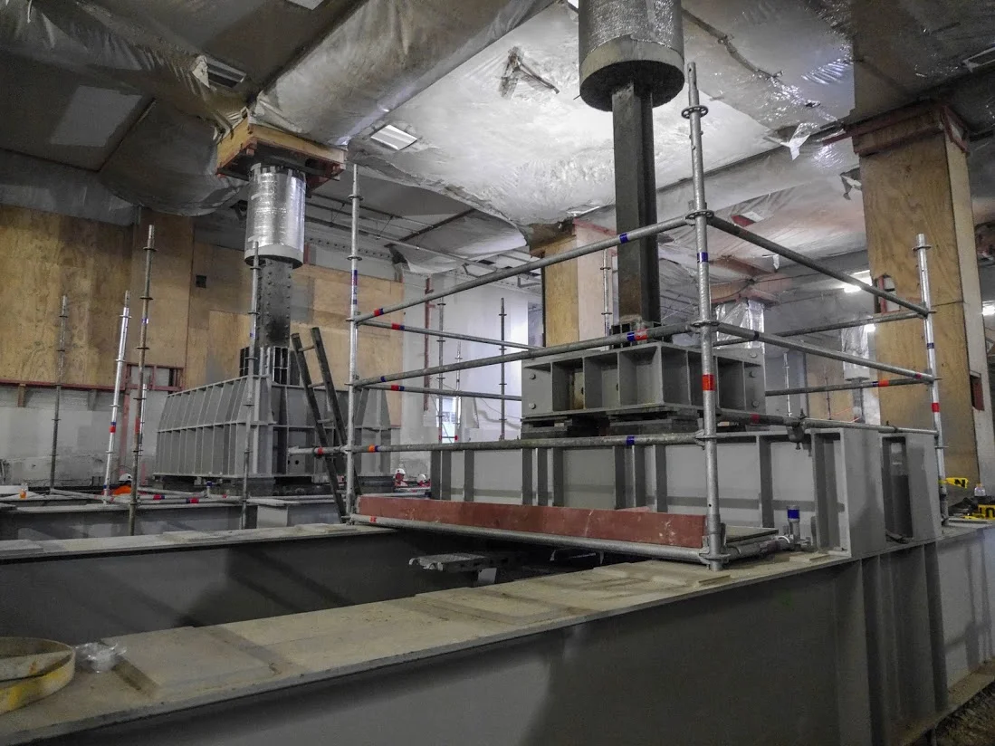 CRL construction inside the Chief Post Office March 2018