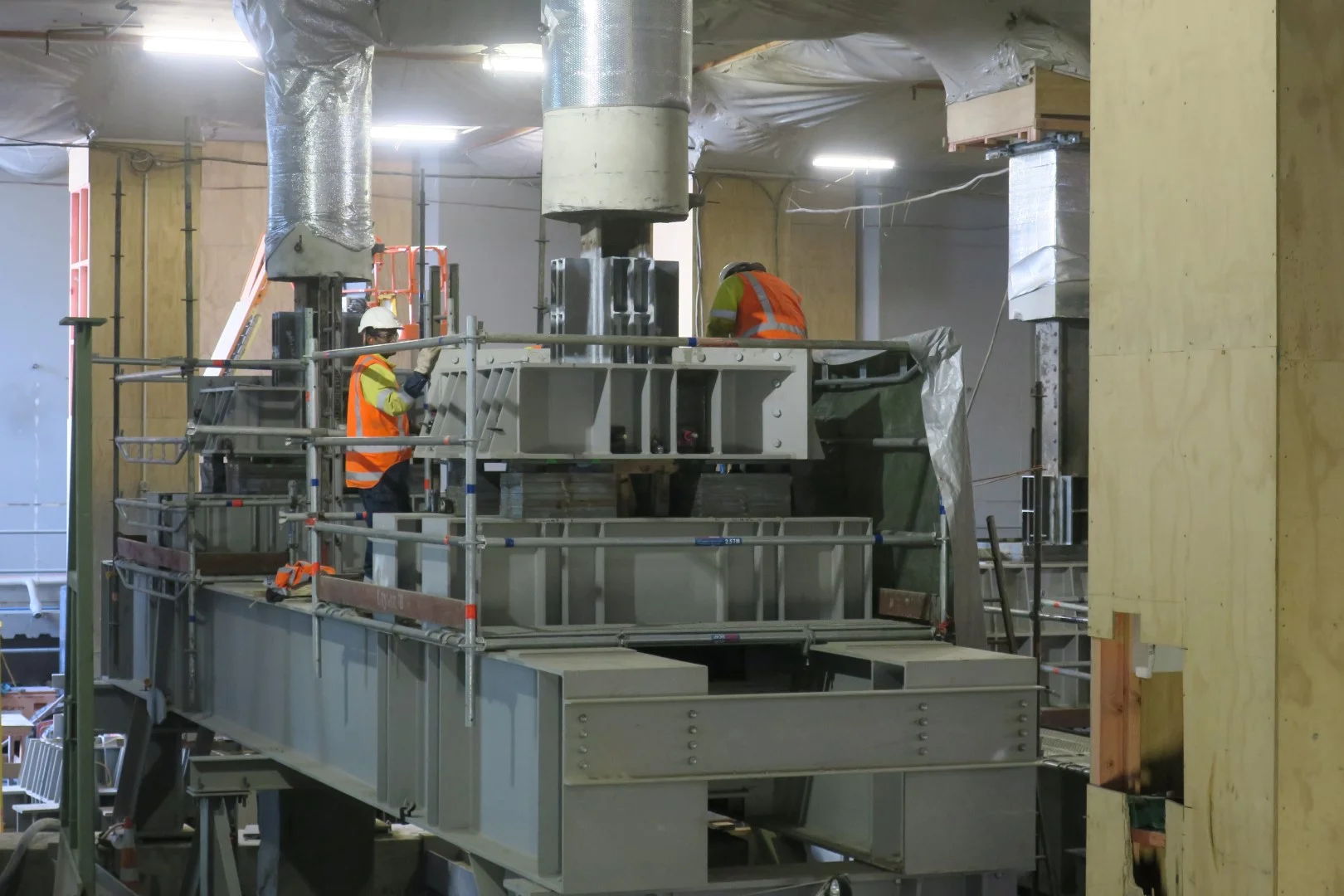 CRL construction inside the Chief Post Office March 2018