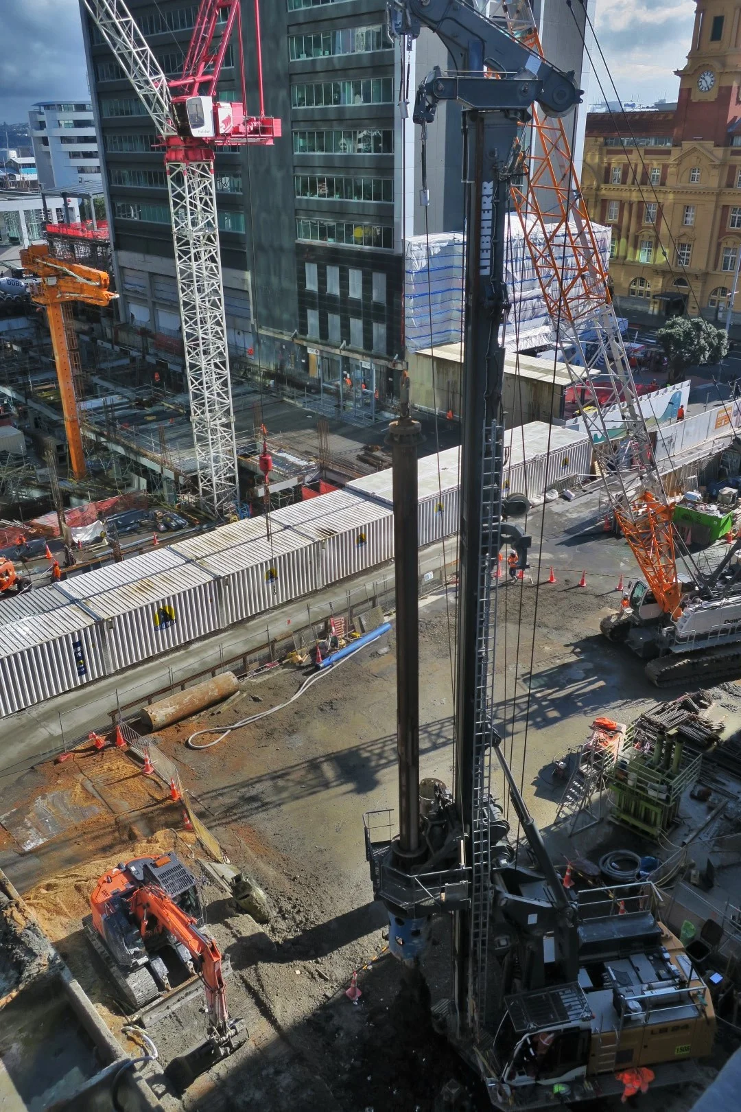  CRL construction Lower Queen Street May 2018 