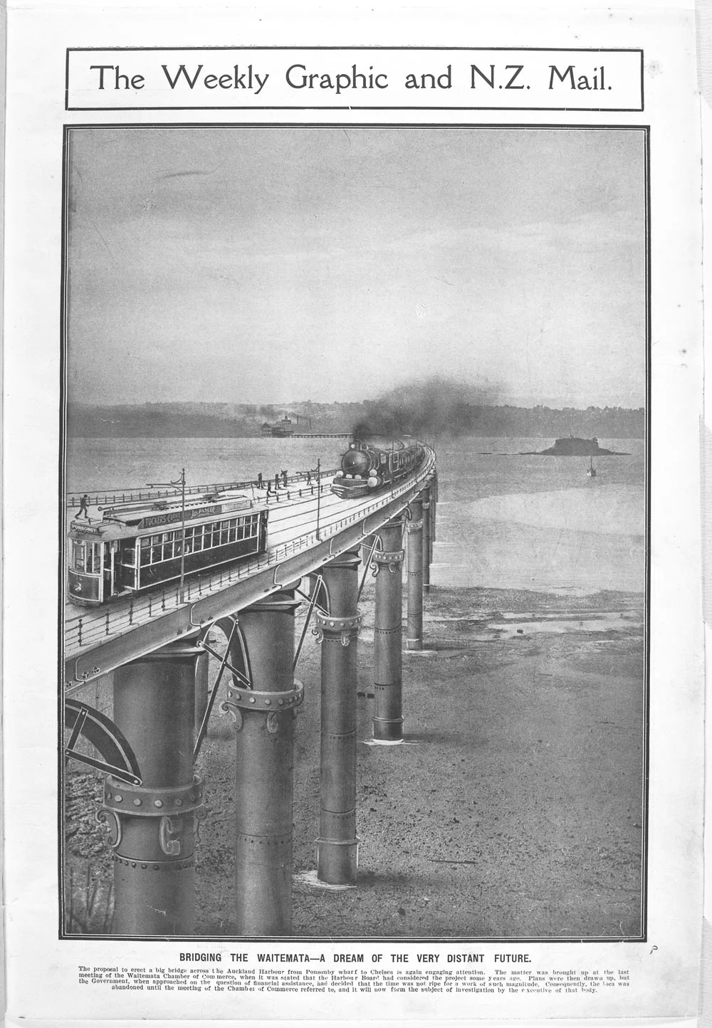 Auckland Harbour Bridge — City Rail Link