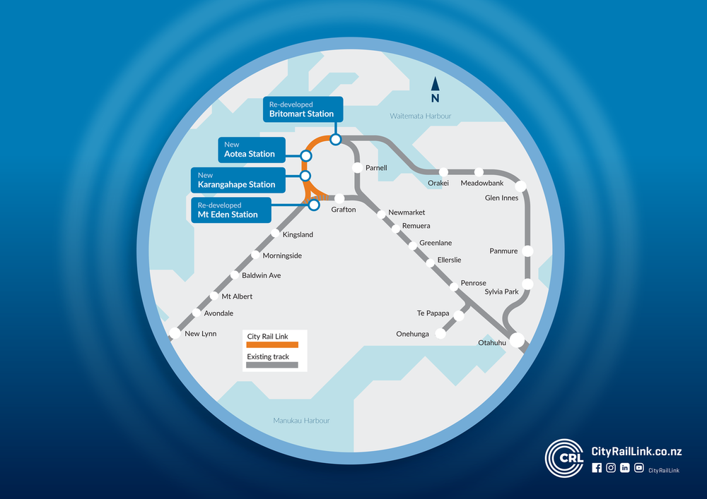 City Rail Link Map Take A Walk Through All The Crl Stations — City Rail Link