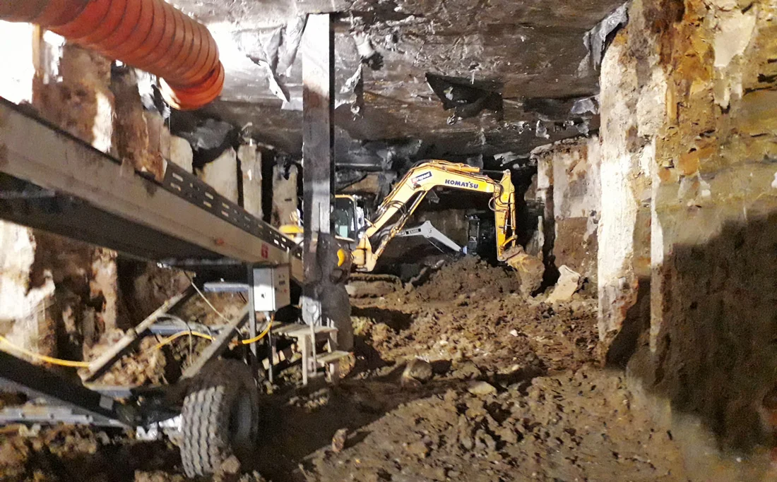 Customs St CRL tunnel excavation underway