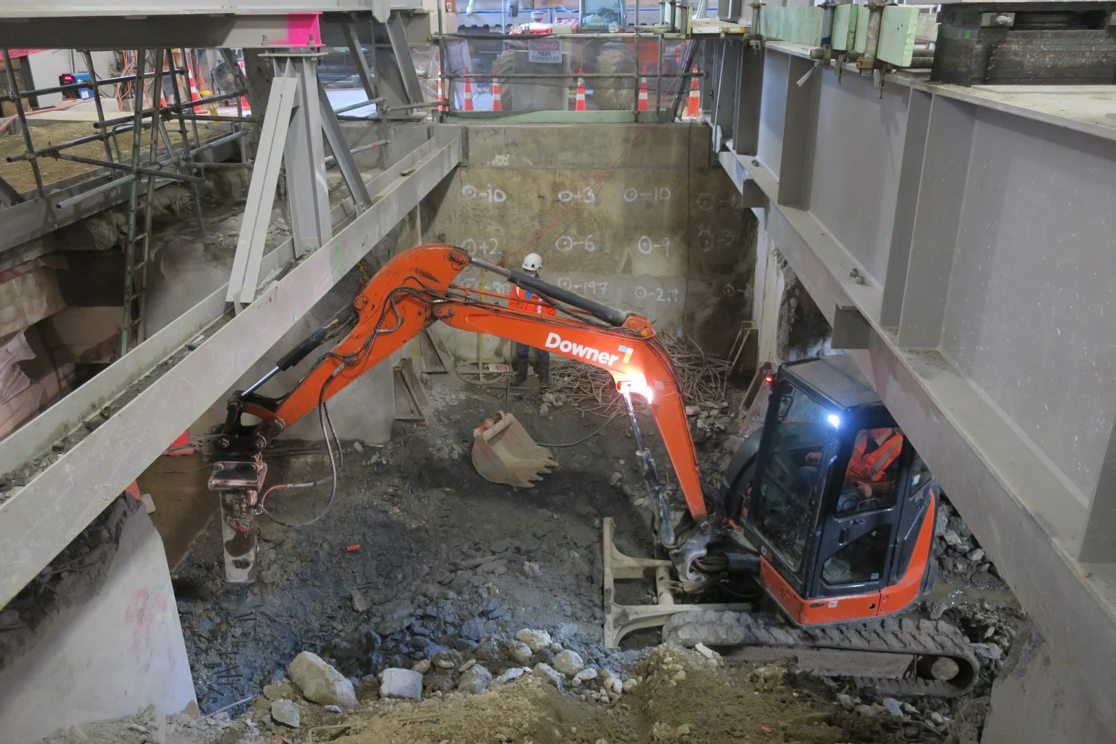  CRL construction inside the Chief Post Office October 2018 