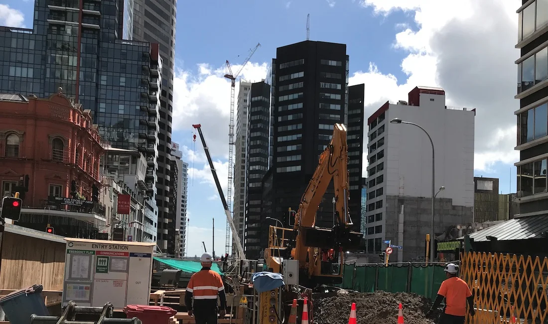 CRL construction Albert Street October 2018
