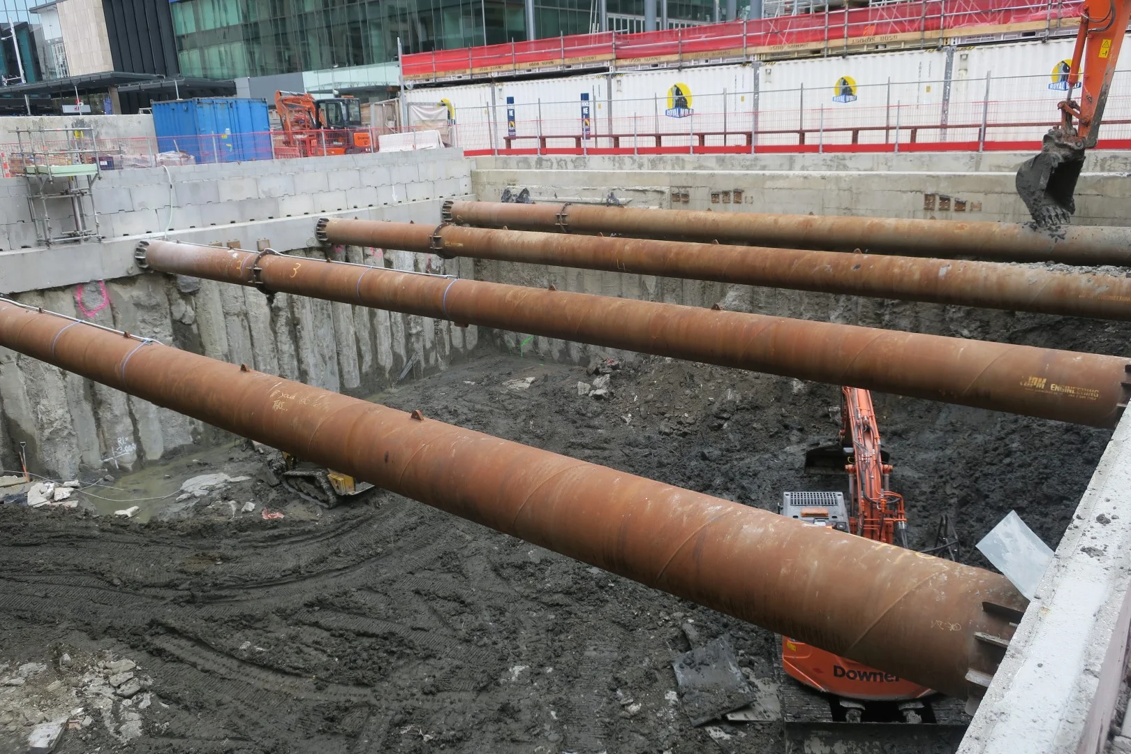 CRL trench construction october 2018