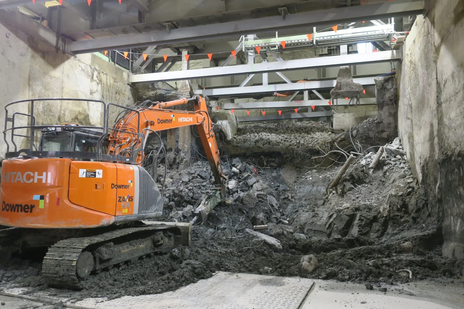 Southern trench November 2018